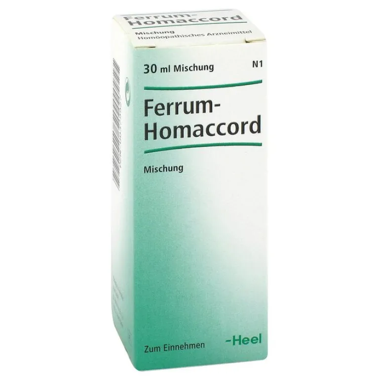 Ferrum Tropfen, 30 ml^Homaccord New