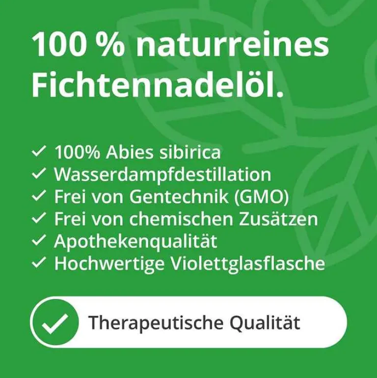 Fichtennadel Öl naturrein ätherisch, 10 ml^Casida Outlet