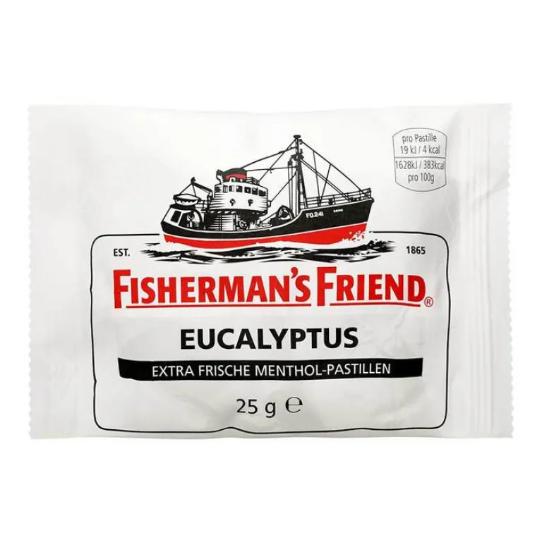 Eucalyptus mit Zucker Pastillen, 25 g^Fishermans Friend New