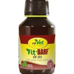Cd Vet Fit Barf Öl D3 vet. (für Tiere), 100 ml- Futter & Snacks|Futter & Snacks