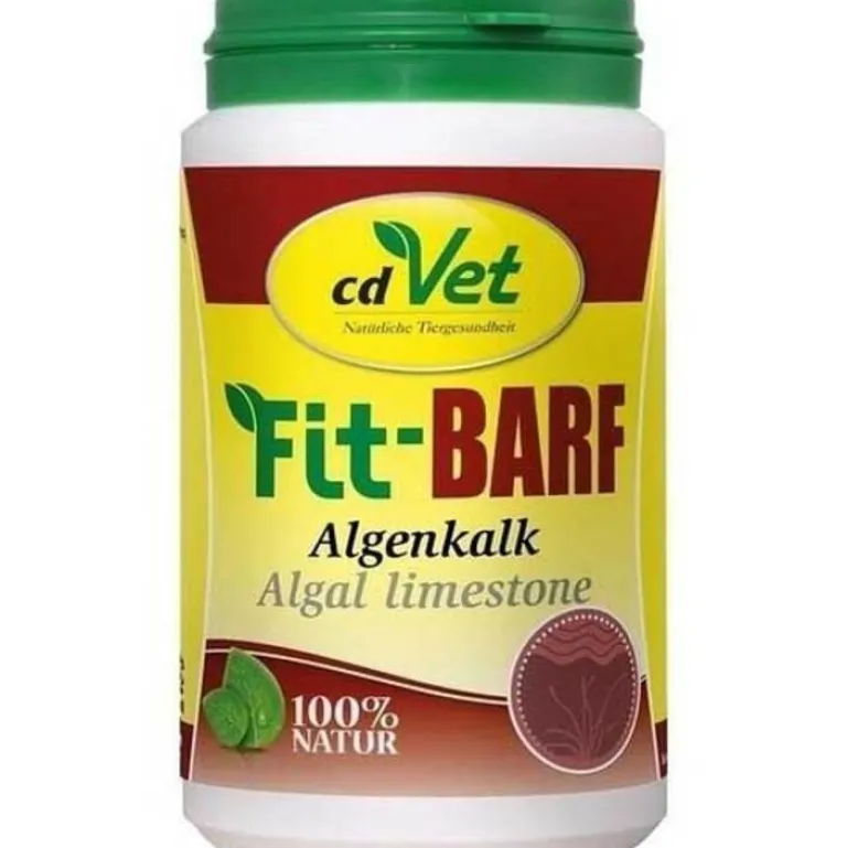 Cd Vet Futter & Snacks|Futter & Snacks-Fit-Barf Algenkalk Pulver vet. (für Tiere), 250 g