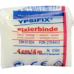 Fixierbinde elastisch 4 cm x 4 m i.Zellglas, 1 St^Ypsifix