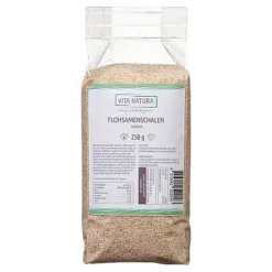 Flohsamenschalen indisch Pulver, 250 g^