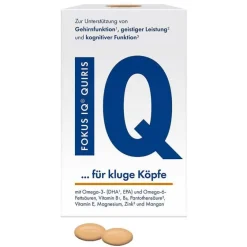 Quiris Healthcare Hirnleistung & Nerven-Fokus IQ Quiris Weichkapseln, 120 St