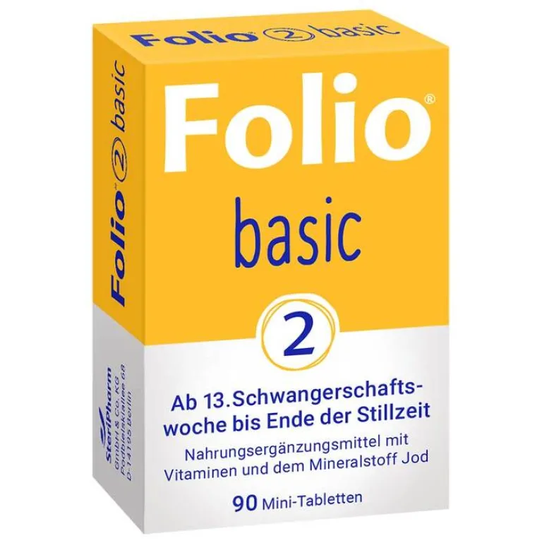 Folio 2 basic Filmtabletten, 90 St- Schwangerschaft