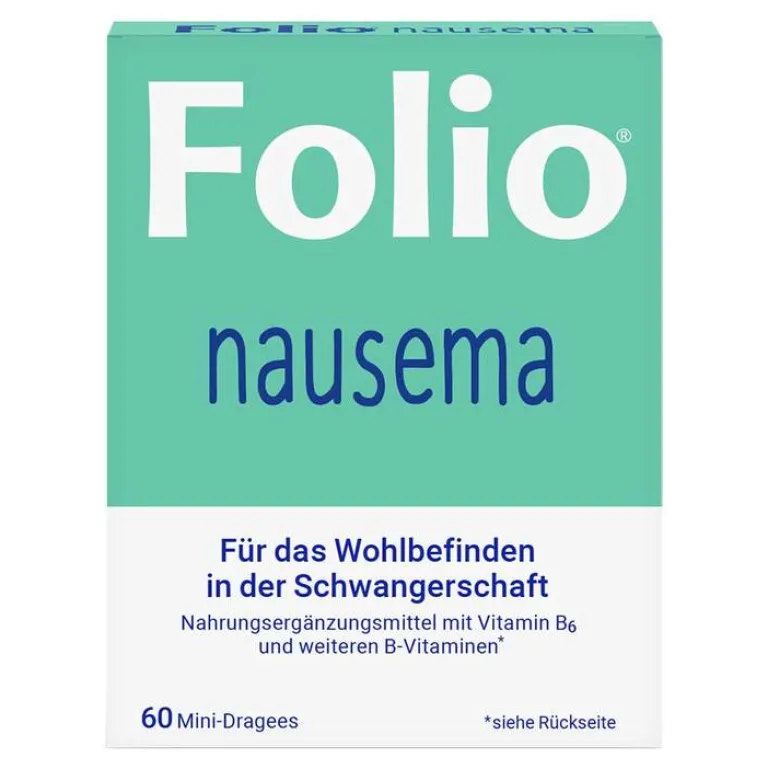 Folio nausema Dragees, 60 St- Schwangerschaft