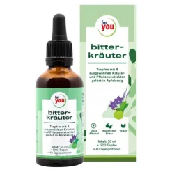 For You Verdauung-bitterkräuter-Tropfen, 50 ml