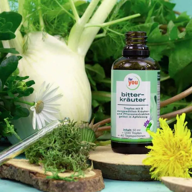 For You Verdauung-bitterkräuter-Tropfen, 50 ml