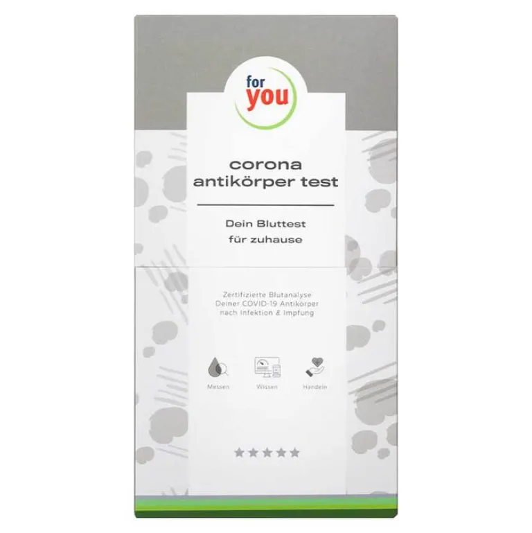 For You corona antikörper-test Bluttest für zuhause, 1 St- Sonstige Tests