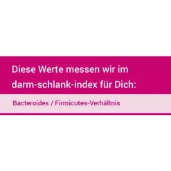For You darm-schlank-index Test, 1 St- Sonstige Tests