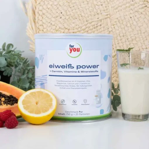 For You Eiweiß Power Pur, 750 g- Eiweißpulver