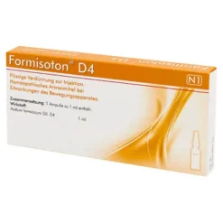 Formisoton D 4 Ampullen, 10X1 ml- Combustin Presselin