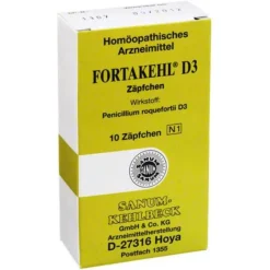 Fortakehl D 3 Suppositorien, 10 St- Sanum Kehlbeck