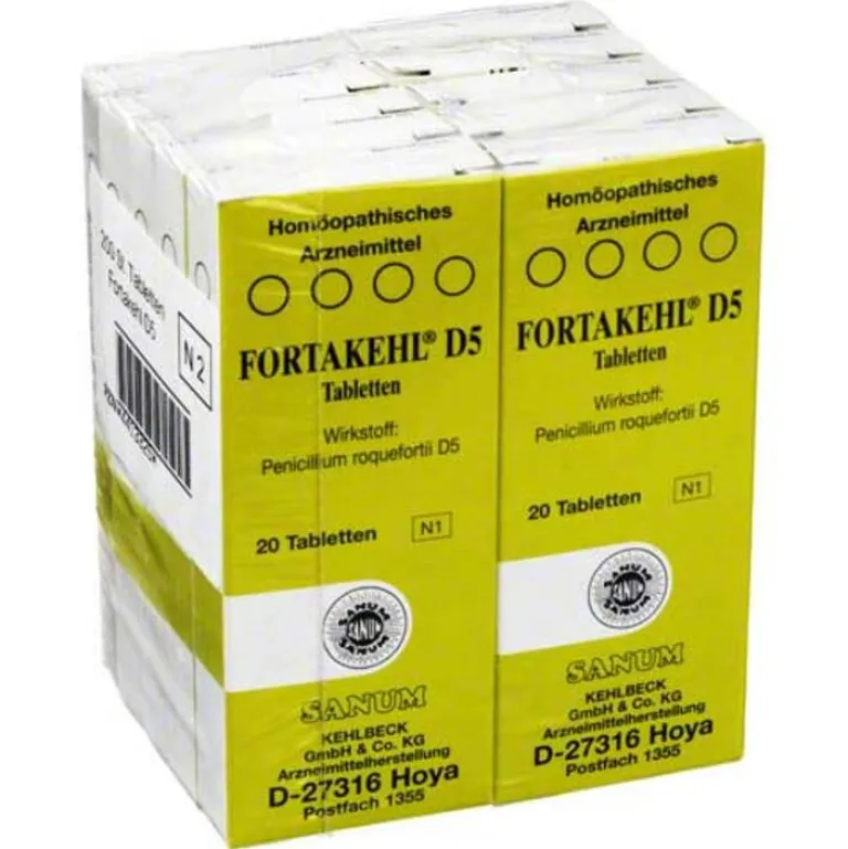 Fortakehl Sanum Kehlbeck-D 5 Tabletten, 10X20 St