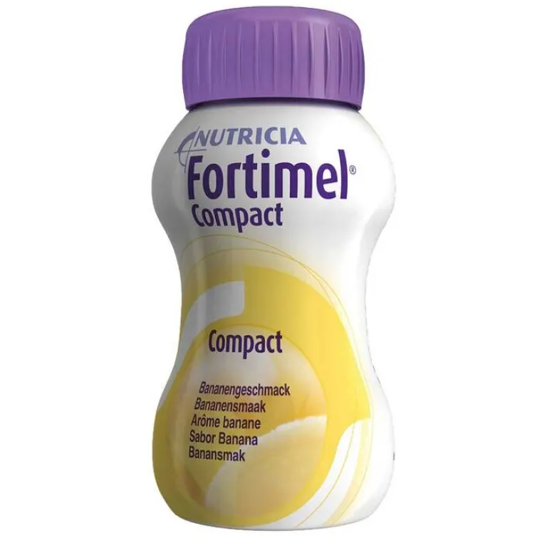 Fortimel Compact 2.4 Bananengeschmack, 8X4X125 ml- Trinknahrung