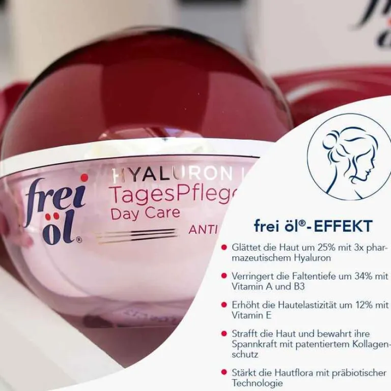 Anti-Age Hyaluron Lift Tagespflege, 50 ml^Frei Öl Discount