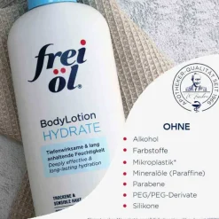 Frei Öl Körpermilch & Lotionen|Trockene & Sensible Haut-Bodylotion Hydrate, 250 ml