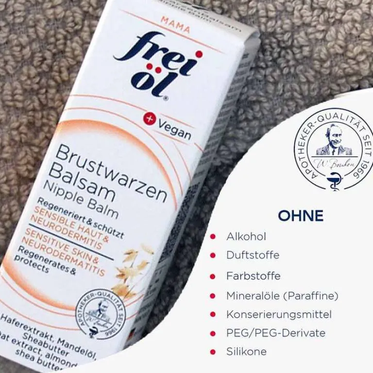 Frei Öl Brustwarzenpflege-Brustwarzenbalsam, 7.5 ml