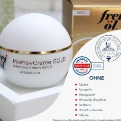 Frei Öl Trockene Haut|Tagespflege-Hydrolipid Intensivcreme gold, 50 ml