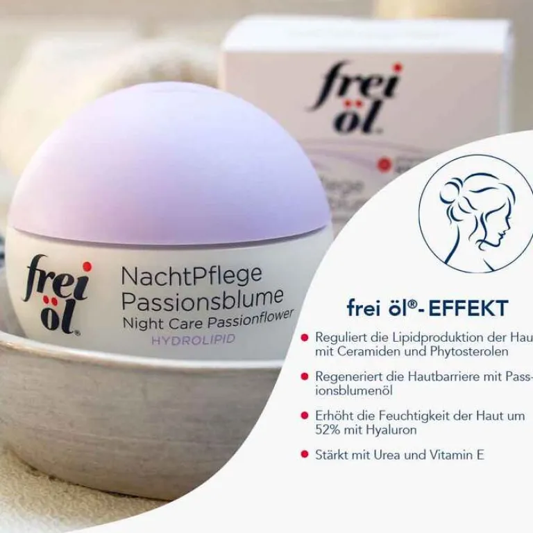 Hydrolipid Nachtpflege Passionsblume, 50 ml^Frei Öl Sale