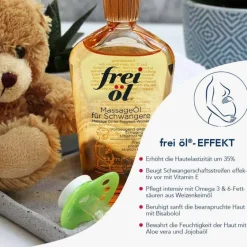Frei Öl Massageöl für Schwangere, 125 ml- Schwangerschaftsöl|Massageöle