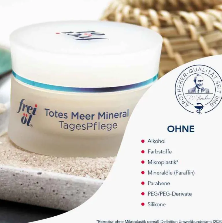 Frei Öl Tagespflege-Totes Meer Mineral Tagespflege, 50 ml