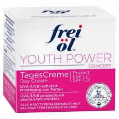 Frei Öl Tagespflege-Youth Power Tagescreme Protect LSF 15, 50 ml