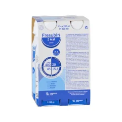 Fresubin Trinknahrung-2 kcal Drink Neutral Trinkflasche, 4X200 ml