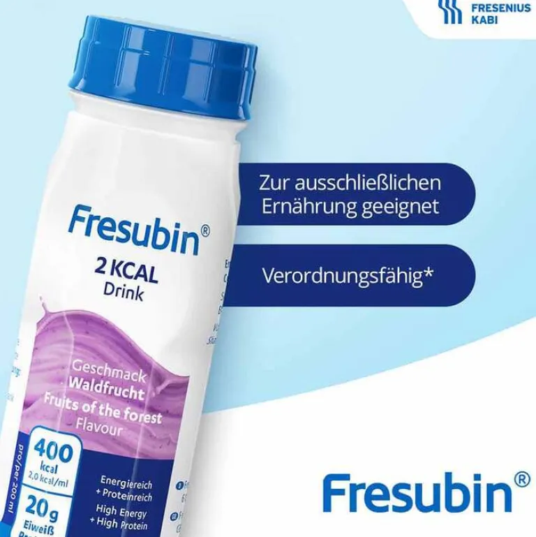 Fresubin Trinknahrung-2 kcal Drink Vanille, 24X200 ml