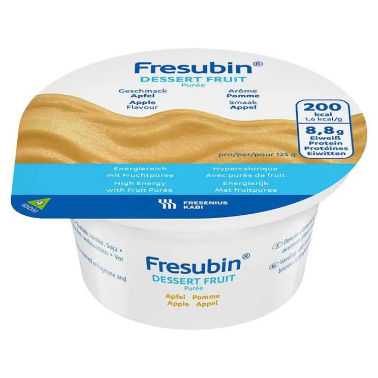 Fresubin Trinknahrung-dessert fruit Mischkarton im Becher, 24X125 g