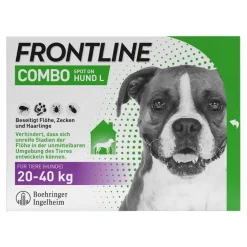 COMBO® gegen Zecken, Flöhe bei Hunden L (20-40 kg), 3 St^Frontline Discount