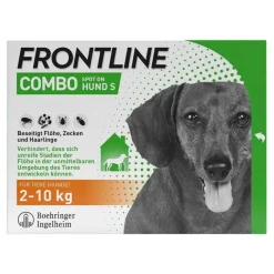 COMBO® gegen Zecken, Flöhe bei Hunden S (2 -10 kg), 6 St^Frontline Online