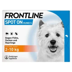 Frontline ® SPOT ON Hund S Lösung, 6 St- Flöhe, Zecken & Co.