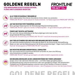 Frontline TRI-ACT® gegen Zecke, Floh und fliegende Insekten bei Hunden (20-40kg), 3 St- Flöhe, Zecken & Co.