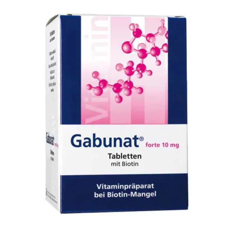 Gabunat forte 10 mg Tabletten, 90 St- Vitamin B7 (Biotin)