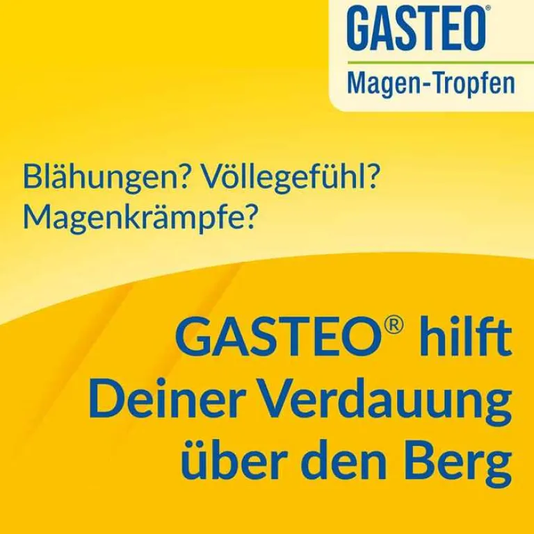 Gasteo Verdauung|Medikamente Gegen Blähungen-Tropfen bei Magen-Darm-Beschwerden, 100 ml