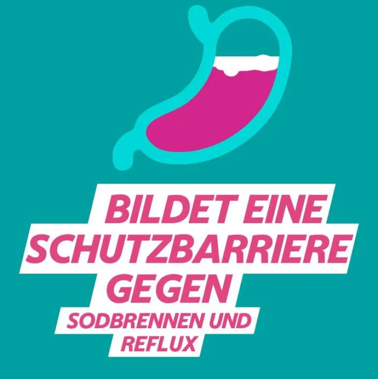 Gaviscon Sodbrennen Medikamente-® Liquid Suspension bei Sodbrennen in der Schwangerschaft, 24X10 ml