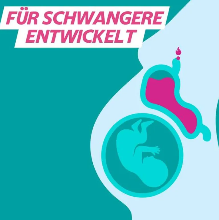 Gaviscon Sodbrennen Medikamente-® Liquid Suspension bei Sodbrennen in der Schwangerschaft, 24X10 ml