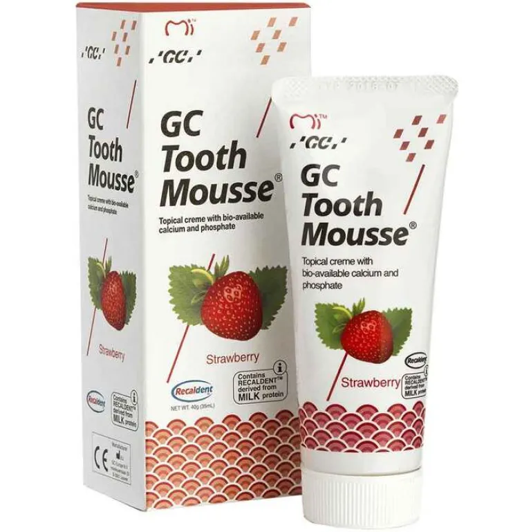 GC Tooth Mousse Erdbeere, 40 g^GC-Tooth New