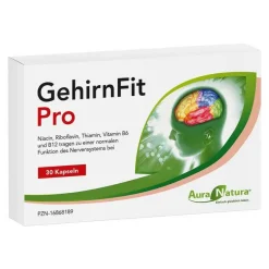 Gehirnfit Pro Kapseln, 30 St^Auranatura Outlet