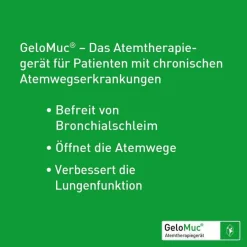 GeloMuc ® Atemtherapiegerät, 1 St- Atemtrainer
