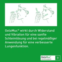 GeloMuc ® Atemtherapiegerät, 1 St- Atemtrainer
