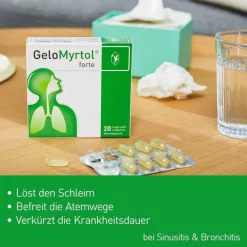Gelomyrtol Schnupfen & Nasennebenhöhlen|Hustenlöser-forte Kapseln, 20 St