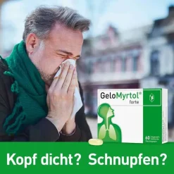 Gelomyrtol forte Kapseln, 60 St- Schnupfen & Nasennebenhöhlen|Hustenlöser
