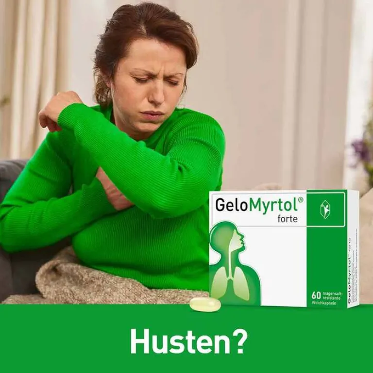 Gelomyrtol forte Kapseln, 60 St- Schnupfen & Nasennebenhöhlen|Hustenlöser