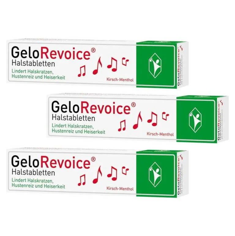 Halstabletten Kirsch-Menthol bei Heiserkeit & Stimmverlust, 3x20 St^Gelorevoice Sale
