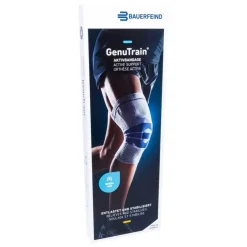Bauerfeind Kniebandagen-Genutrain Kniebandage Comfort Größe 6 titan, 1 St