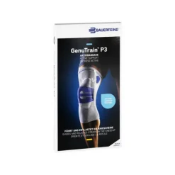 Bauerfeind Genutrain Kniebandage P3 links Größe 1 schwarz, 1 St- Kniebandagen