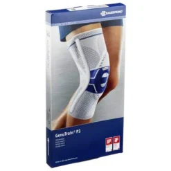 Bauerfeind Kniebandagen-Genutrain Kniebandage P3 rechts Größe 4 titan, 1 St