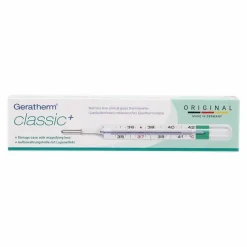 Geratherm Fieberthermometer-Fieberthermometer classic XL queck.frei mit Lupe, 1 St